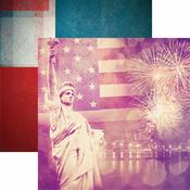 Lady Liberty Paper - Stars And Stripes - Reminisce