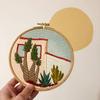 Spanish Gardens Intermediate DIY Embroidery Craft Kit - M Creative J