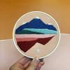 Mountainscape Embroidery Kit - M Creative J