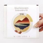 Mountainscape Embroidery Kit - M Creative J