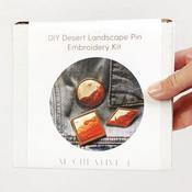 Wearable Desert Landscape Embroidered Pin Kit - M Creative J