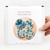 Positive Plants Embroidery Kit - M Creative J