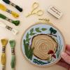 3D Woodland Advanced Hand Embroidery Craft Kit - M Creative J