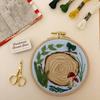 3D Woodland Advanced Hand Embroidery Craft Kit - M Creative J