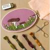 Woodland Mushroom Advanced Embroidery Craft Kit - M Creative J