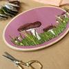 Woodland Mushroom Advanced Embroidery Craft Kit - M Creative J