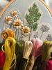 Wild Flower Bouquet Peel Stick and Stitch Hand Embroidery Designs - M Creative J