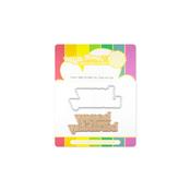 Classic Happy Birthday Foil Plate with Die - Waffle Flower Crafts