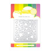 Rounded Star Panel Die - Waffle Flower Crafts