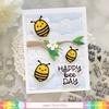 Happy Bee Day Matching Die - Waffle Flower Crafts