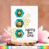 Happy Bee Day Matching Die - Waffle Flower Crafts