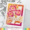 Sketched Hawthorn Coloring Stencil - Waffle Flower Crafts