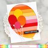 Birthday Balloons Die - Waffle Flower Crafts