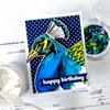 Illuminating Peacock Stamp Set - Picket Fence Studios