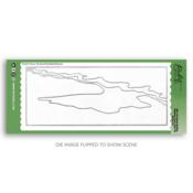 Slim Line Scene Building: Seashore Cover Plate Die - Picket Fence Studios