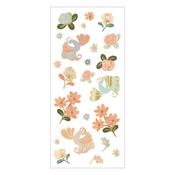 Dancing Birds & Blossoms Foil Sticker Sheet - This Is Us - Paper House Productions