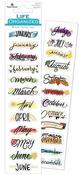 Creative Journaling Monthly Planner Stickers - Paper House Productions