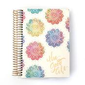 Undated Watercolor Mandala Mini Weekly Planner - Paper House Productions