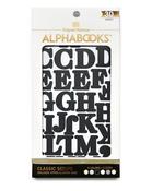 Alphabooks Classic Serifs Alphabet Sticker Book - Paper House Productions
