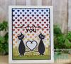 Cordial Cats Clear Stamps - Gina K Designs