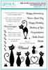 Cordial Cats Die Set - Gina K Designs