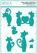 Cordial Cats Die Set - Gina K Designs
