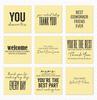 Sticky Note Sentiments Stamp Set - My Favorite Things