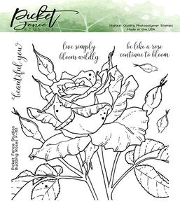 Budding Roses Stamp Set - Picket Fence Studios