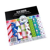 Blue Ribbon Patterned Paper - Catherine Pooler