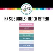 Beach Retreat Ink Pad Side Labels - Catherine Pooler