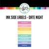 Date Night Ink Pad Side Labels - Catherine Pooler