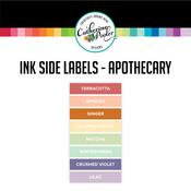 Apothecary Ink Pad Side Labels - Catherine Pooler