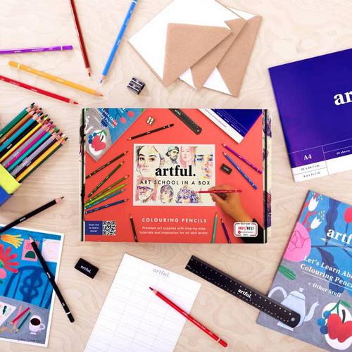 Soft Pastel Art School in A Box - Ohh Deer - Artful