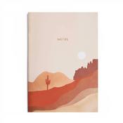 Desert Sunset Soft Giver Notebook With Foil Accent - Ohh Deer