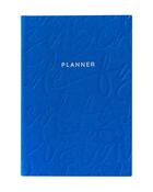 Blue Calligraphy Mini Undated Planner - Ohh Deer