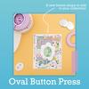Oval Button Press Insert - We R Memory Keepers