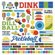 Pickleball Element Sticker Sheet - Photoplay - PRE ORDER