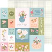 Choose Happy Paper - Lovely Blooms - Pinkfresh Studio
