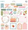 Lovely Blooms Ephemera Pack - Pinkfresh Studio