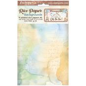 Create Happiness Oh La La A6 Rice Paper Backgrounds Pack - Stamperia
