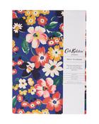 Autumn Blue Undated Bright Floral Daily Planner - Ohh Deer