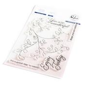 Delicate Foliage Stamp - Pinkfresh Studio