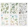 Foliage Rub-ons - Vintage Artistry Nature Study - 49 and Market