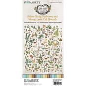 Vintage Artistry Nature Study Mushrooms & Foliage Cut Outs - 49 and Market - PRE ORDER