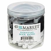 Individual Neutral Essential Book Bands In A Jar - 49 and Market