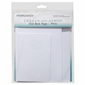 White Create-An-Album Tall Book Pages - 49 and Market - PRE ORDER