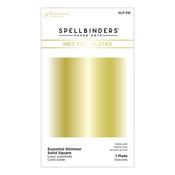 Essential Glimmer Solid Square Glimmer Hot Foil Plate - Spellbinders