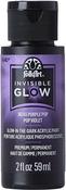 Purple Pop - Folkart Invisible Glow Acrylic Paint 2oz