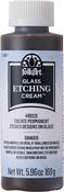 Folkart Glass Etching Cream 5.96oz