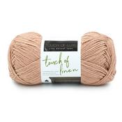 Clay - Lion Brand Touch of Linen Yarn